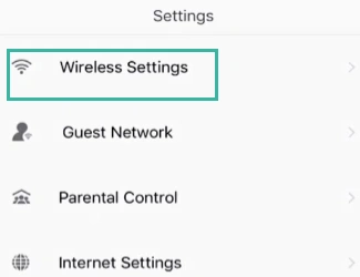 Wireless Settings M1